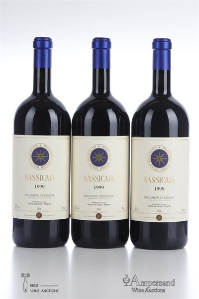 SASSICAIA 1999 - Tenuta San Guido - 3 Magnums - Owc 3