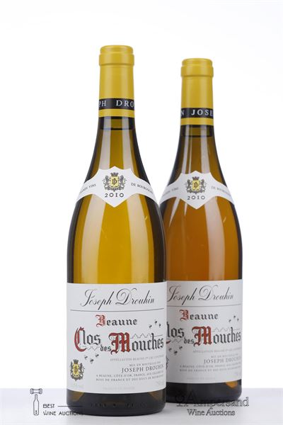 BEAUNE CLOS DES MOUCHES BLANC 2010 - Joseph Drouhin - 2 Bottles