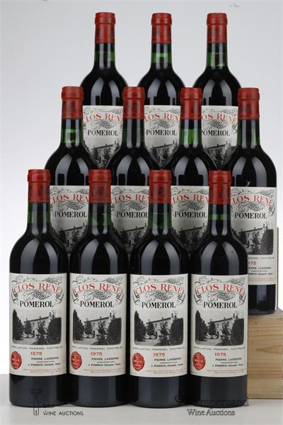 CLOS RENE 1975 - Mc - 11 Bottles