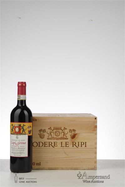 BRUNELLO DI MONTALCINO RISERVA 2015 - Podere Le Ripe - 6 Bottles - Owc 6