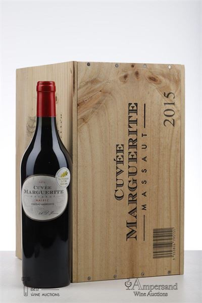 CAHORS CUVEE MARGUERITE MASSAUT 2015 - Chateau Lagrezette - 6 Bottles - Owc 6