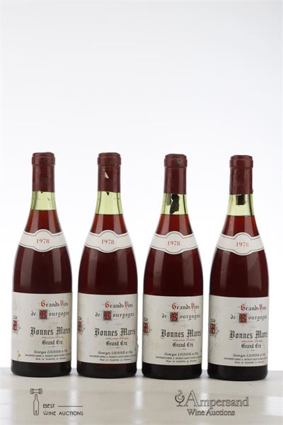 BONNES MARES 1978 - Georges Lignier - 4 Bottles