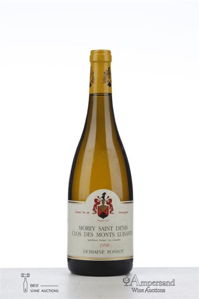 MOREY ST DENIS BLANC CLOS DES MONTS LUISANTS 1998 - Ponsot - 1 Bottle