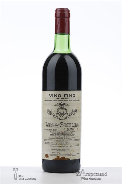VEGA SICILIA UNICO 1967 - Vega Sicilia - 1 Bottle
