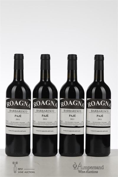 BARBARESCO PAJE 2011 - Roagna - 4 Bottles