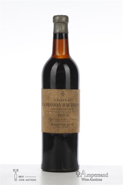 MISSION HAUT BRION 1953 - Heritiers Woltner - 1 Bottle