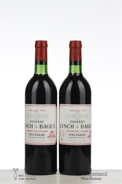 LYNCH BAGES 1982 - Mc - 2 Bottles