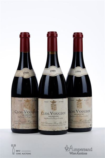 CLOS VOUGEOT 1999 - Forey - 3 Bottles