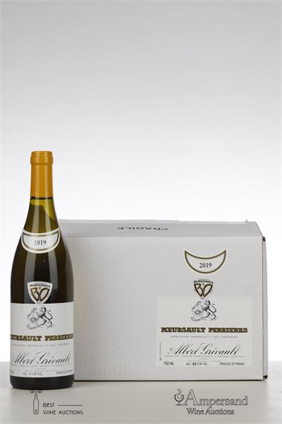 MEURSAULT PERRIERES 2019 - Albert Grivault - 6 Bottles - Oc 6