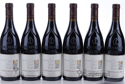 CHATEAUNEUF DU PAPE CLOS ST JEAN 2009 - Clos Saint Jean - 11 Bottles