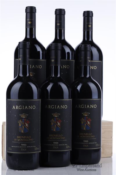 BRUNELLO DI MONTALCINO 1993 - Argiano - 6 Magnums