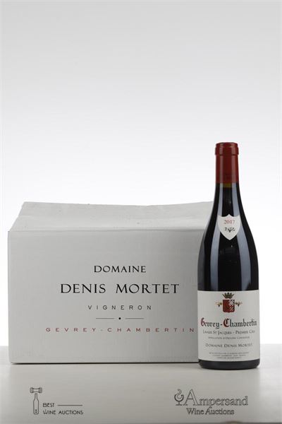 GEVREY CHAMBERTIN LAVAUX ST JACQUES 2017 - Denis Mortet - 6 Bottles - Oc 6