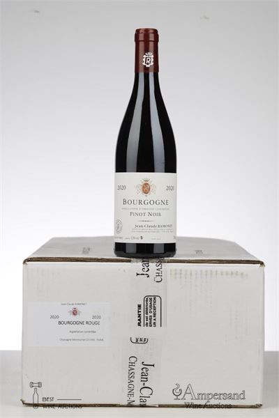BOURGOGNE PINOT NOIR 2020 - Jean Claude Ramonet - 12 Bottles - Oc 6