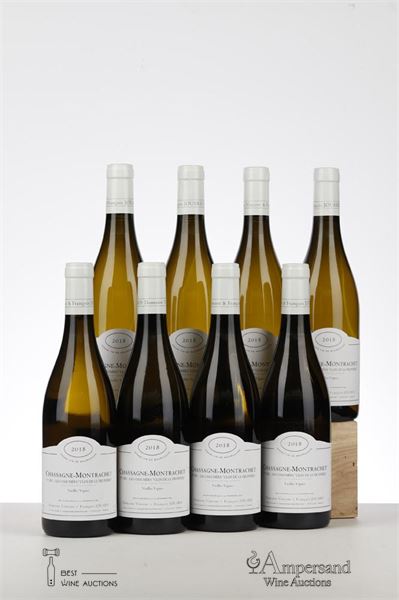 CHASSAGNE MONTRACHET BLANC LES CHAUMES CLOS DE LA TRUFFIERE 2018 - Vincent et Francois Jouard - 8 Bottles - Oc 12