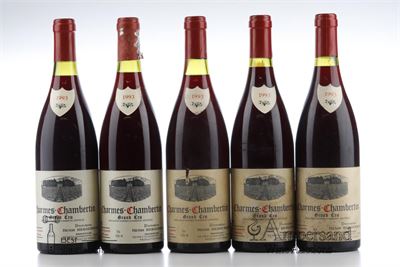 CHARMES CHAMBERTIN 1993 - Henri Rebourseau - 5 Bottles