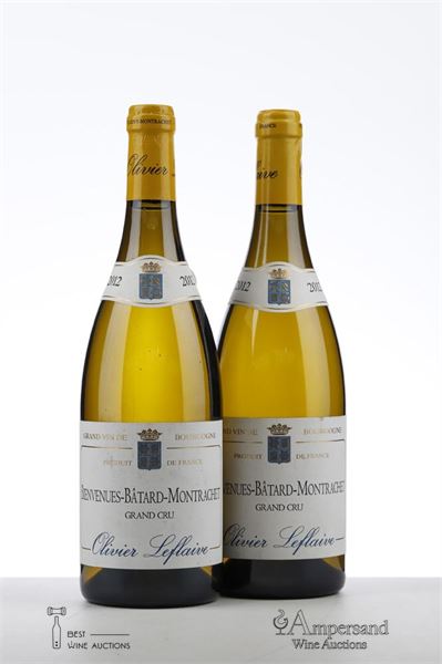 BIENVENUES BATARD MONTRACHET 2012 - Olivier Leflaive - 2 Bottles