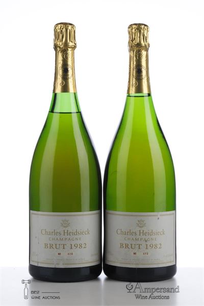 CHARLES HEIDSIECK BRUT CHARLIE L'OENOTHEQUE AN 2000 Heidsieck Charles 1982 - 2 Magnums