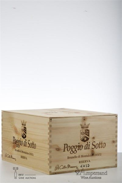 BRUNELLO DI MONTALCINO RISERVA 2015 - Poggio di Sotto - 6 Bottles - Owc 6