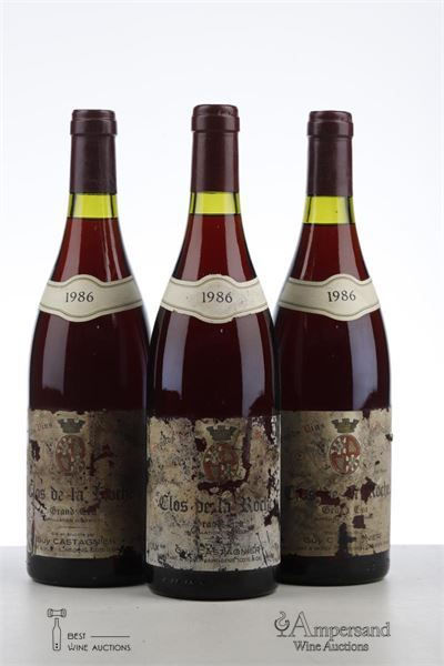 CLOS DE LA ROCHE 1986 - Guy Castagnier - 3 Bottles