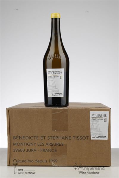 ARBOIS PATCHWORK CHARDONNAY 2023 -  Bénédicte et Stéphane Tissott - 12 Bottles - Oc 12