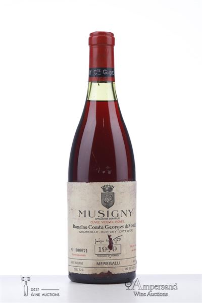 MUSIGNY CUVEE VIEILLES VIGNES 1979 - Comte de Vogue - 1 Bottle