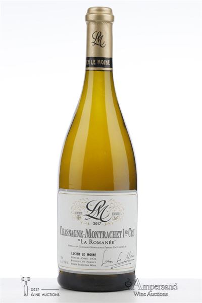 CHASSAGNE MONTRACHET BLANC LA ROMANEE 2017 - Lucien Le Moine - 1 Bottle