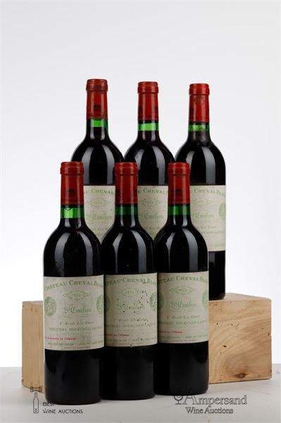 CHEVAL BLANC 1974 - 6 Bottles