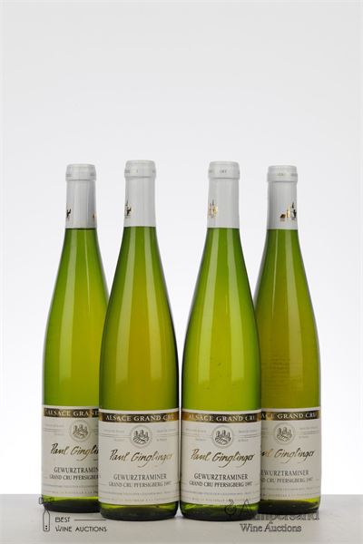 GEWURZTRAMINER PFERSIGBERG 1997 - Paul Ginglinger - 4 Bottles