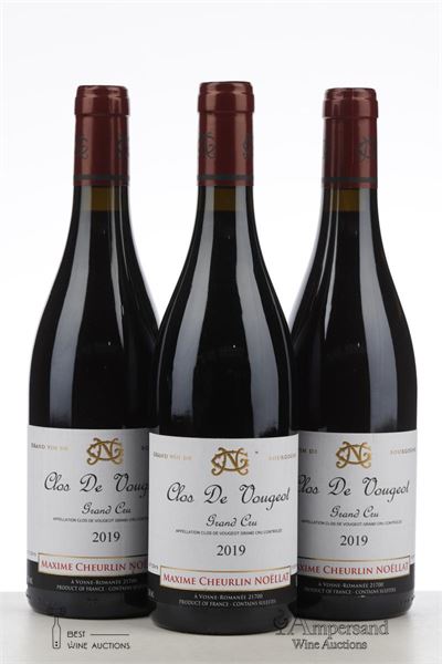 CLOS DE VOUGEOT 2019 - Maxime Cheurlin Noellat - 3 Bottles