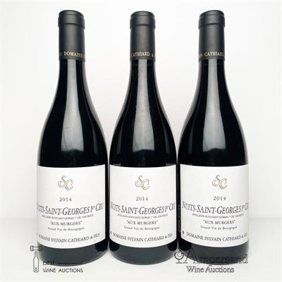 NUITS ST GEORGES AUX MURGERS 2014 - Sylvain Cathiard - 3 Bottles