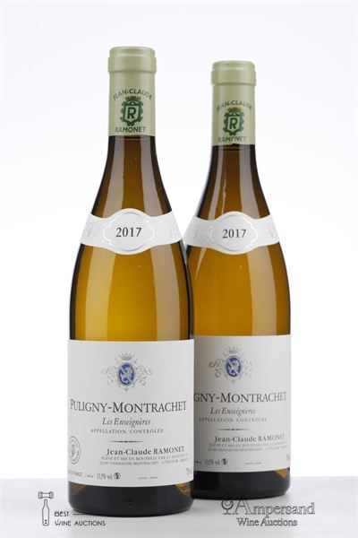 PULIGNY MONTRACHET LES ENSEIGNERES 2017 - Ramonet - 2 Bottles
