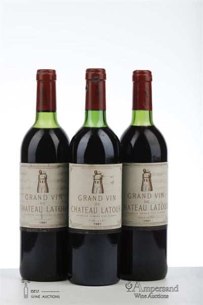 LATOUR 1981 - Mc - 3 Bottles