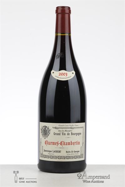 CHARMES CHAMBERTIN VIEILLES VIGNES 2003 - Dominique Laurent - 1 Magnum