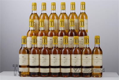 YQUEM 1987 - Mc - 20 Half Bottles