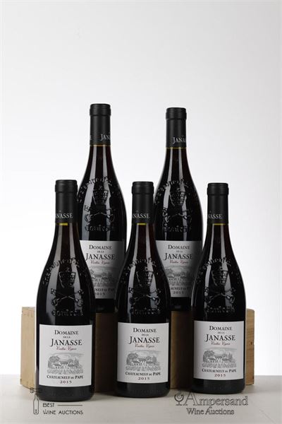 CHATEAUNEUF DU PAPE DOMAINE DE LA JANASSE VIEILLES VIGNES 2015 - Domaine de la Janasse - 5 Bottles