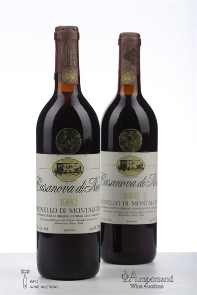 BRUNELLO DI MONTALCINO 1982 - Casanova di Neri - 2 Bottles