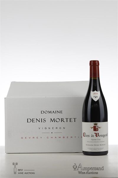 CLOS VOUGEOT 2018 - Denis Mortet - 6 Bottles - Oc 6