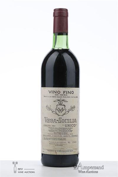 VEGA SICILIA UNICO 1965 - Vega Sicilia - 1 Bottle