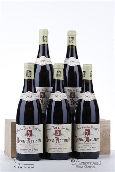 VOSNE ROMANEE 2005 - G.Prieur - 5 Bottles