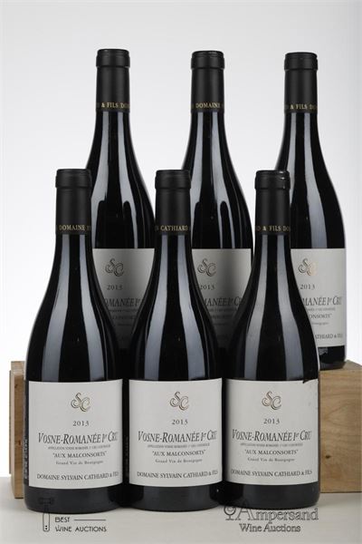 VOSNE ROMANEE AUX MALCONSORTS 2013 - Sylvain Cathiard - 6 Bottles