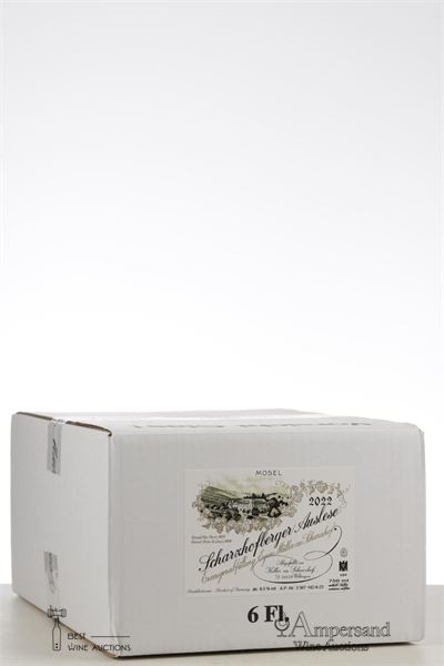 SCHARZHOFBERGER RIESLING AUSLESE 2022 - Egon Muller - 6 Bottles - Oc 6