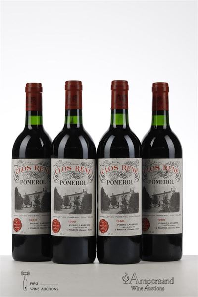 CLOS RENE 1990 - Mc - 4 Bottles