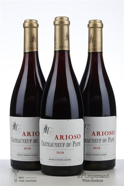 CHATEAUNEUF DU PAPE ARIOSO 2018 - Rotem et Mounir Saouma - 3 Bottles