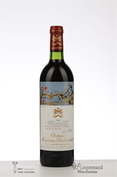 MOUTON ROTHSCHILD 1981 - Mc - 1 Bottle