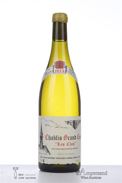 CHABLIS LES CLOS 2012 - Vincent Dauvissat  - 1 Bottle