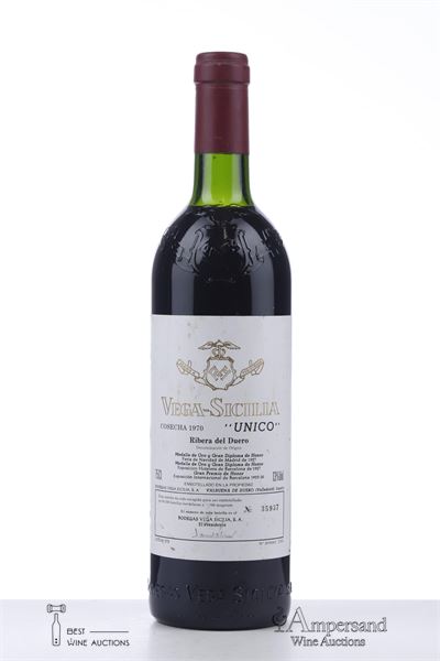 VEGA SICILIA UNICO 1970 - Vega Sicilia - 1 Bottle