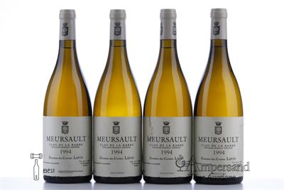 MEURSAULT CLOS DE LA BARRE Comtes Lafon 1994 - 4 Bottles