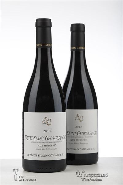 NUITS ST GEORGES AUX MURGERS 2018 - Sylvain Cathiard - 2 Bottles