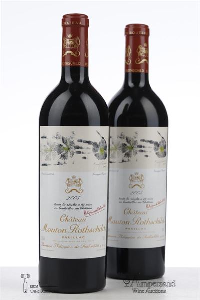 MOUTON ROTHSCHILD 2005 - Mc - 2 Bottles