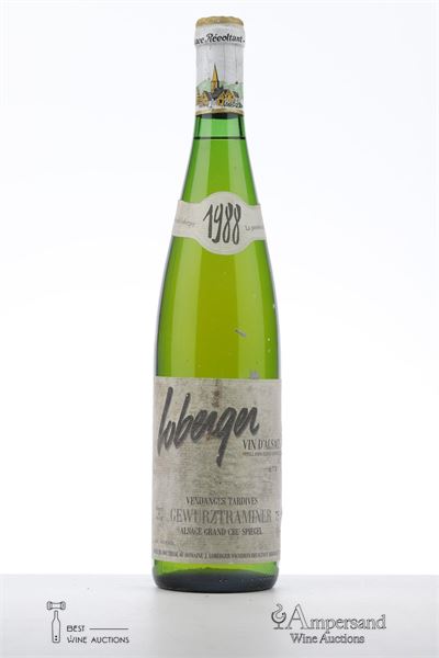 GEWURZTRAMINER SPIEGEL VENDANGES TARDIVES 1988 - Loberger - 1 Bottle